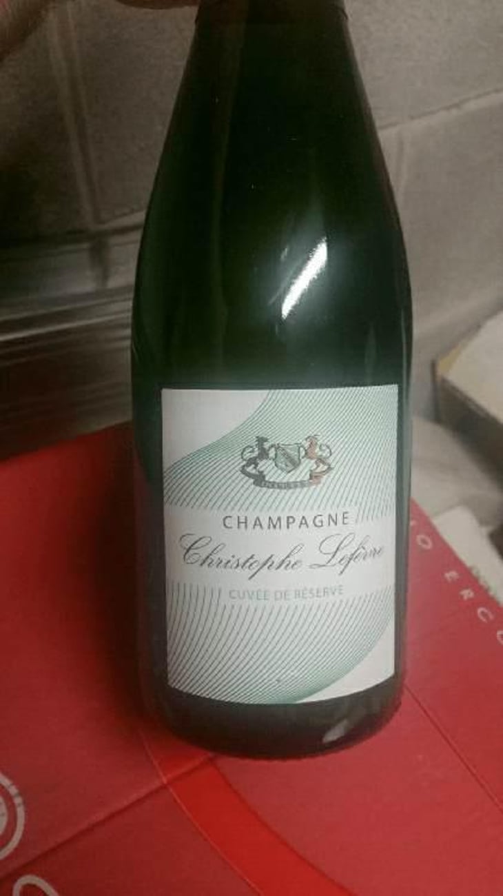 Cuvèe De Rèserve - Champagne Christophe Lefèvre - Christophe Lefèvre 