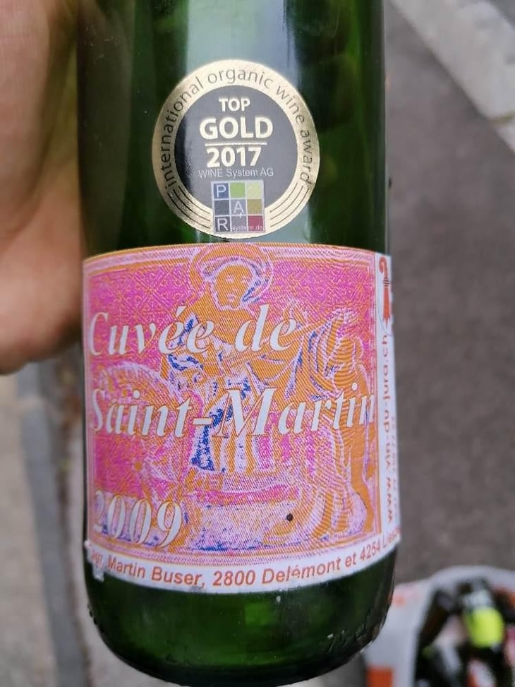 Cuvée de Saint-Martin - Vin du Jura - Martin Buser 