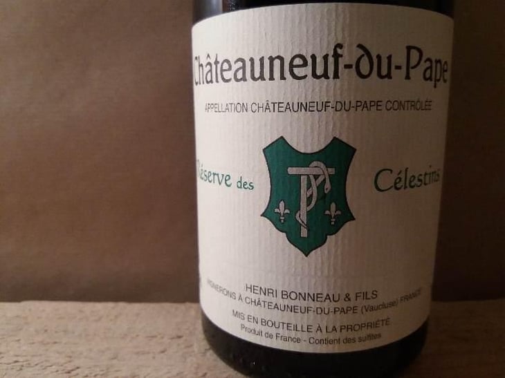 Cuvée Des Celestins - Henri Bonneau - Marcel Bonneau, Daniel Combin & Régis Charmasson 