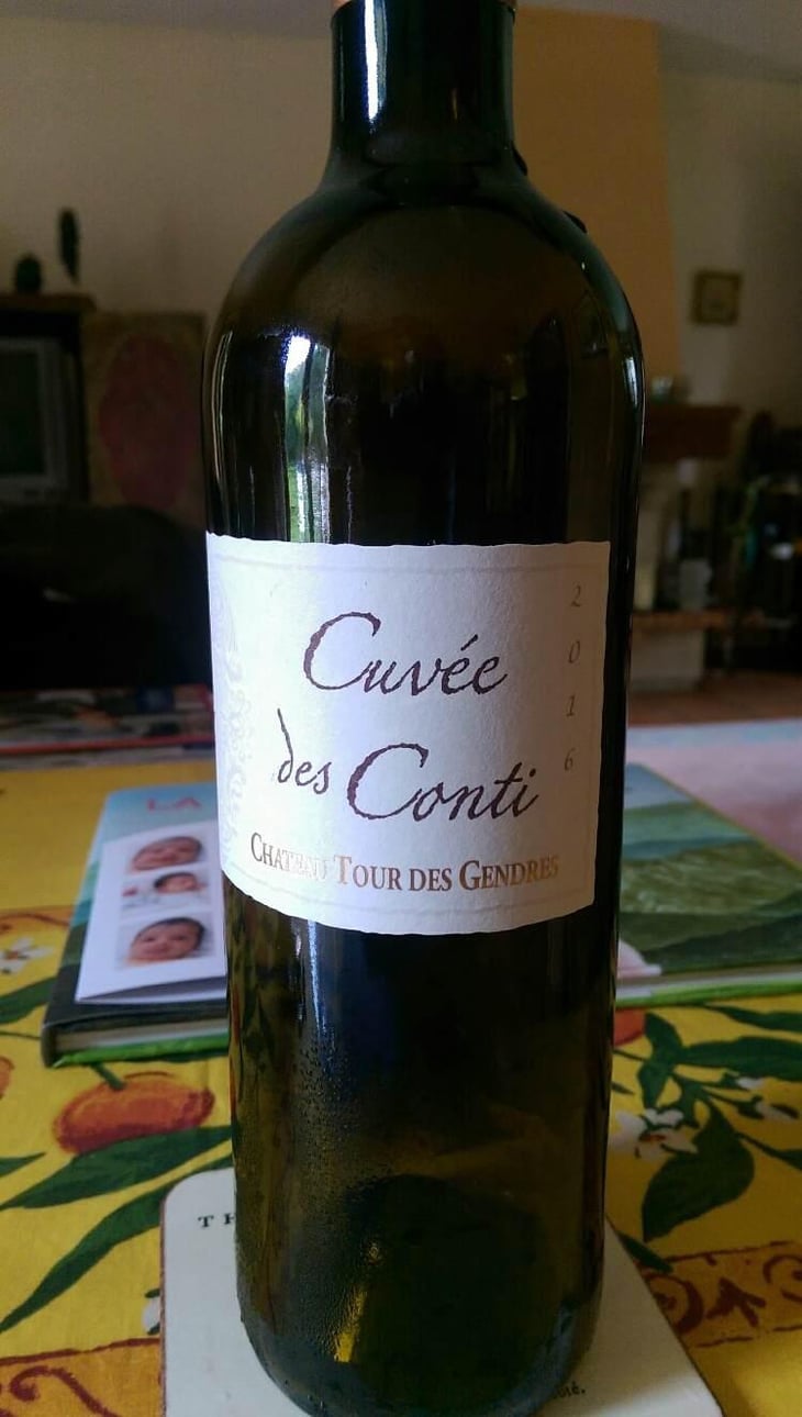 Cuvée Des Conti - Château Tour des Gendres - Guillaume de Conti 