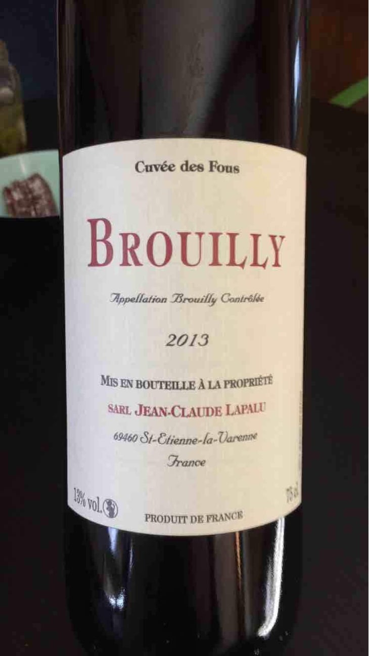 Cuvée des Fous - Jean-Claude Lapalu - Jean-Claude Lapalu 