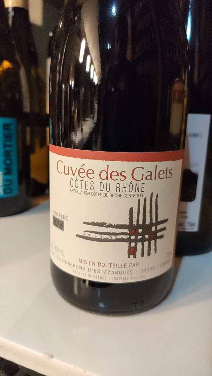 Cuvée des Galets - Les Vignerons d'Estézargues - Les Vignerons d'Estézargues 