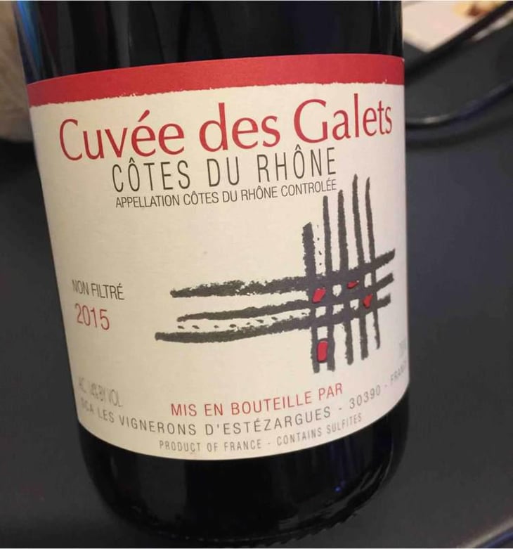 Cuvée des Galets - Les Vignerons d'Estézargues - Les Vignerons d'Estézargues 