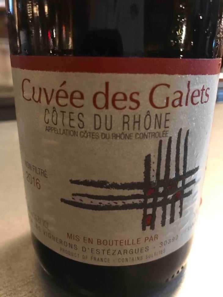 Cuvée des Galets - Les Vignerons d'Estézargues - Les Vignerons d'Estézargues 