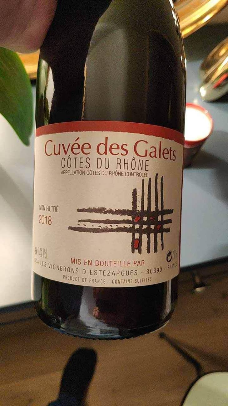 Cuvée des Galets - Les Vignerons d'Estézargues - Les Vignerons d'Estézargues 