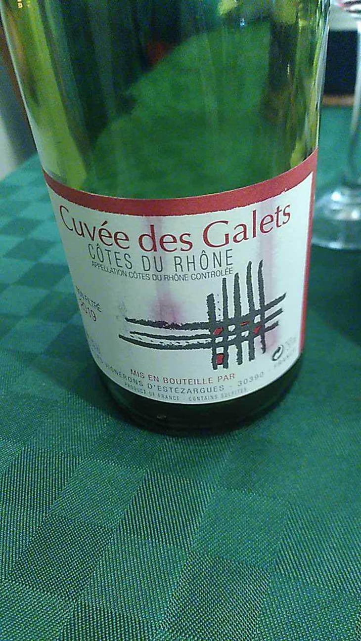 Cuvée des Galets - Les Vignerons d'Estézargues - Les Vignerons d'Estézargues 