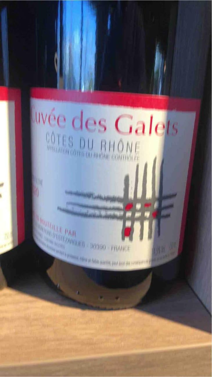 Cuvée des Galets - Les Vignerons d'Estézargues - Les Vignerons d'Estézargues 