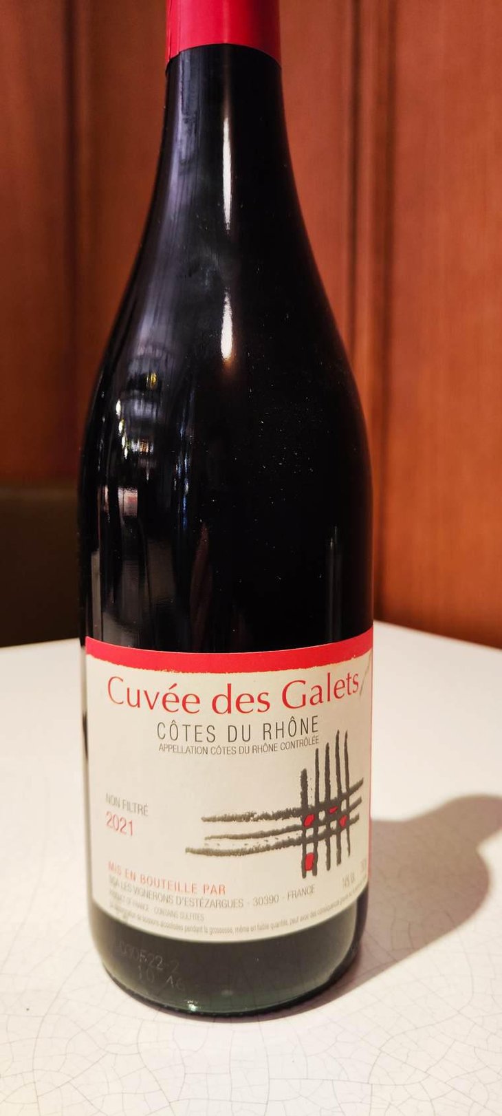 Cuvée des Galets - Les Vignerons d'Estézargues - Les Vignerons d'Estézargues 