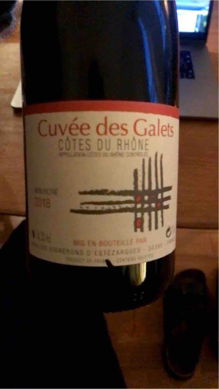 Cuvée des Galets - Les Vignerons d'Estézargues - Les Vignerons d'Estézargues 