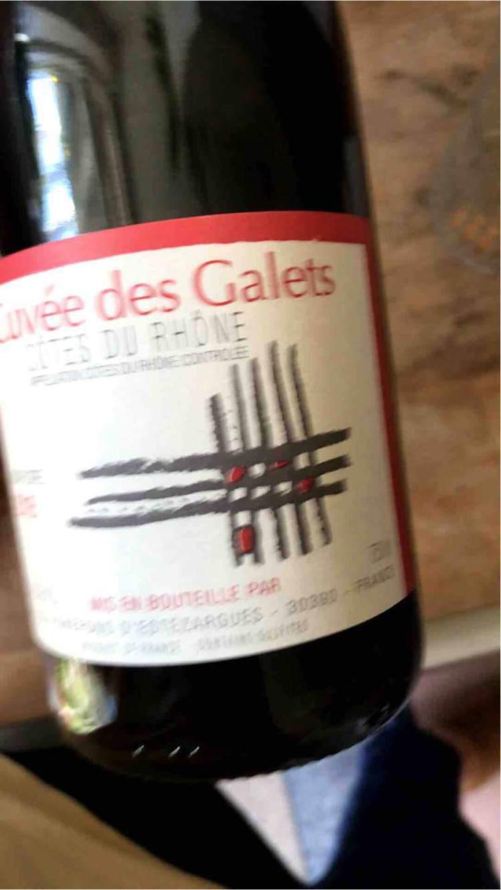 Cuvée des Galets - Les Vignerons d'Estézargues - Les Vignerons d'Estézargues 