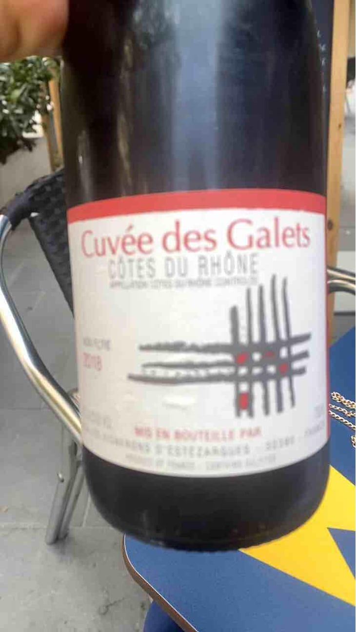 Cuvée des Galets - Les Vignerons d'Estézargues - Les Vignerons d'Estézargues 