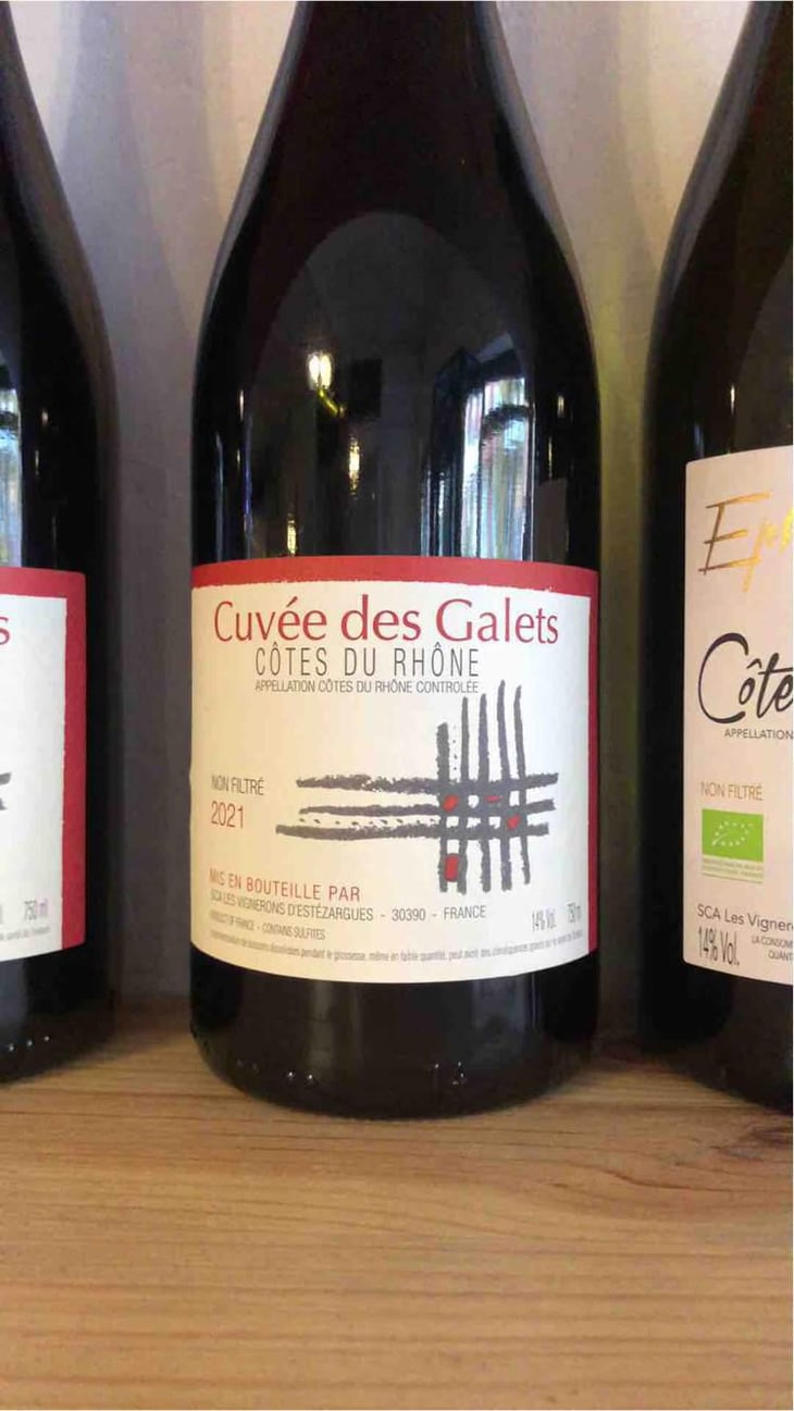Cuvée des Galets - Les Vignerons d'Estézargues - Les Vignerons d'Estézargues 