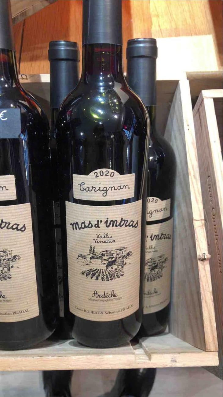 Cuvée des Helviens - Mas D'Intras - Sébastien Pradal & Denis Robert 