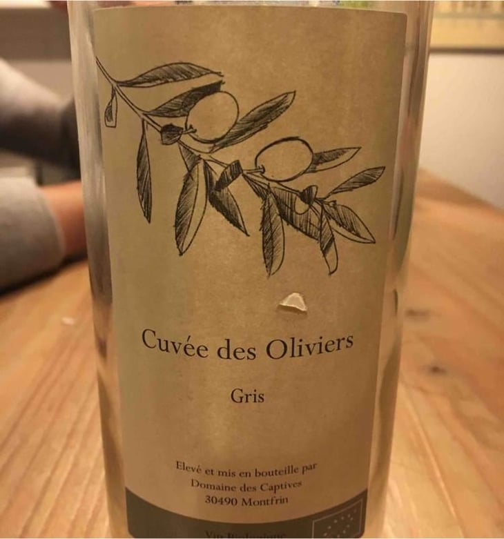 Cuvée Des Oliviers - Domaine des Captives - Château de Montfrin - Jean-René De Fleurieu 