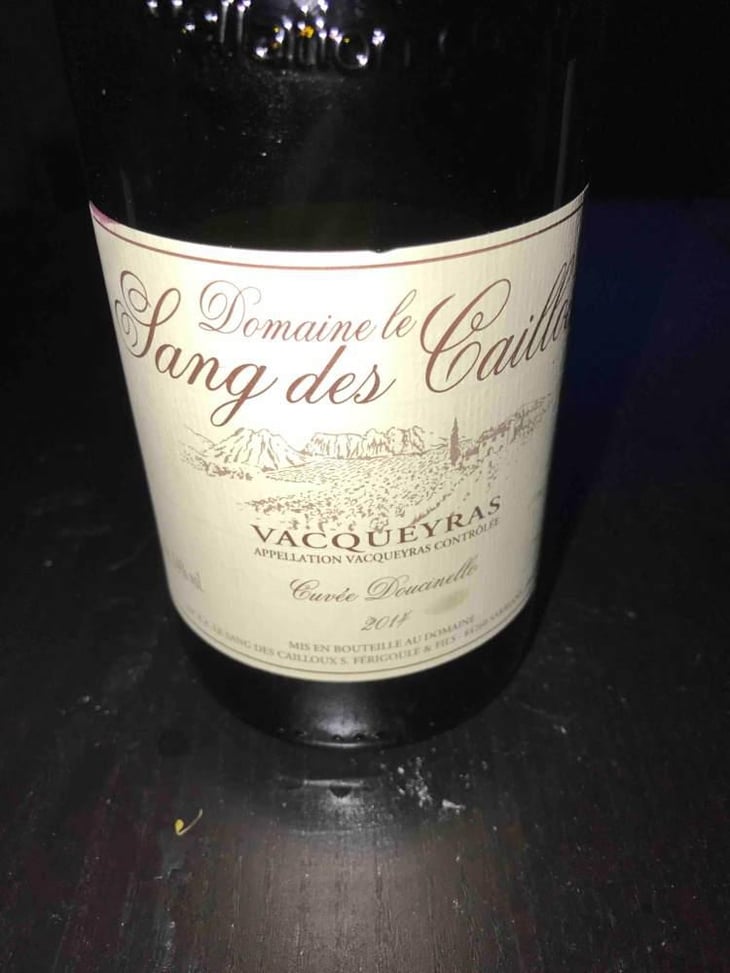 Cuvée Doucinello - Domaine le Sang des Cailloux - Serge & Frédéric Ferigoule 