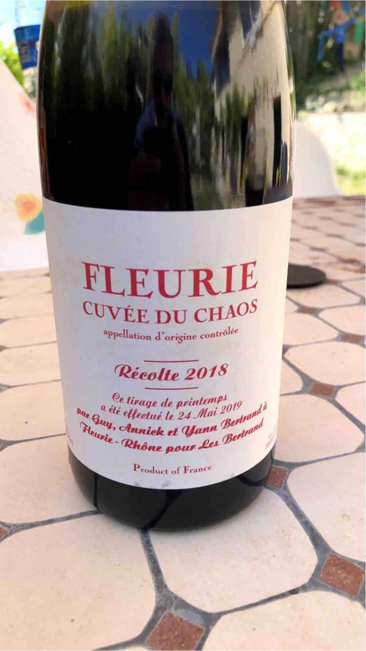 Cuvée du Chaos - Les Bertrand - Guy, Annick & Yann Bertrand 