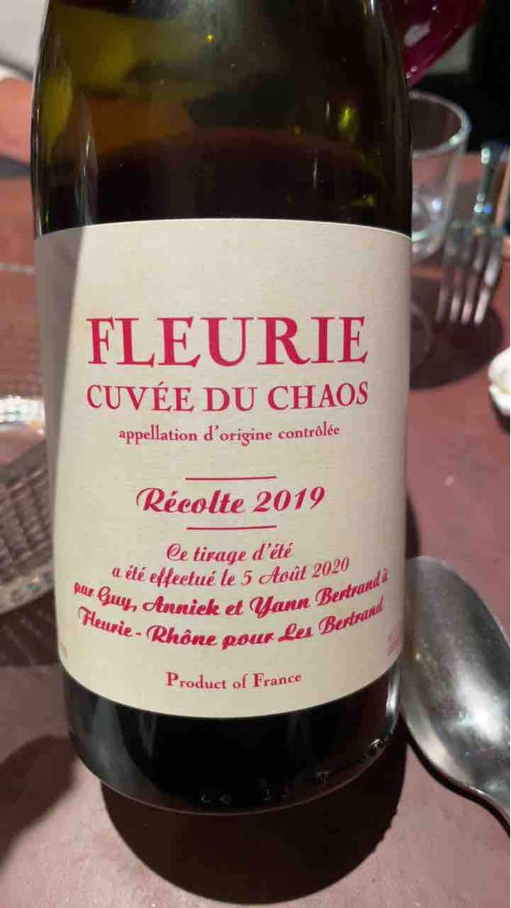 Cuvée du Chaos - Les Bertrand - Guy, Annick & Yann Bertrand 