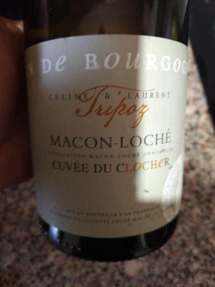 Cuvée Du Clocher - Domaine Tripoz - Céline & Laurent Tripoz 