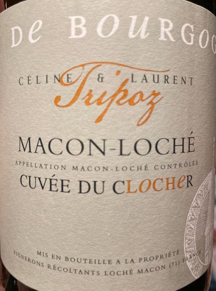 Cuvée Du Clocher - Domaine Tripoz - Céline & Laurent Tripoz 
