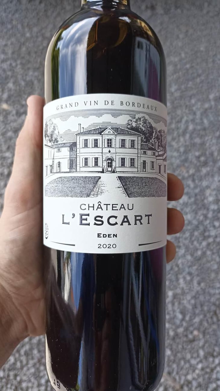 Cuvée Eden - Château L'Escart - Damien Laurent 