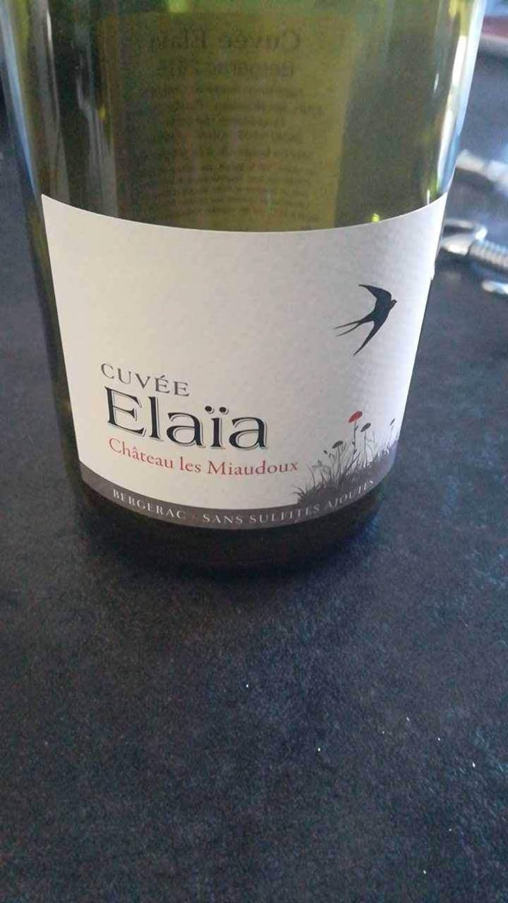 Cuvée Elaïa - Château les Miaudoux - Gérard & Nathalie Cuisset 