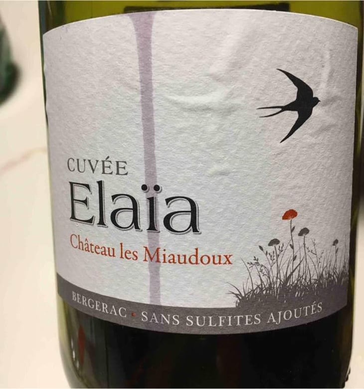 Cuvée Elaïa - Château Des Miaudoux - Famille Cuisset 