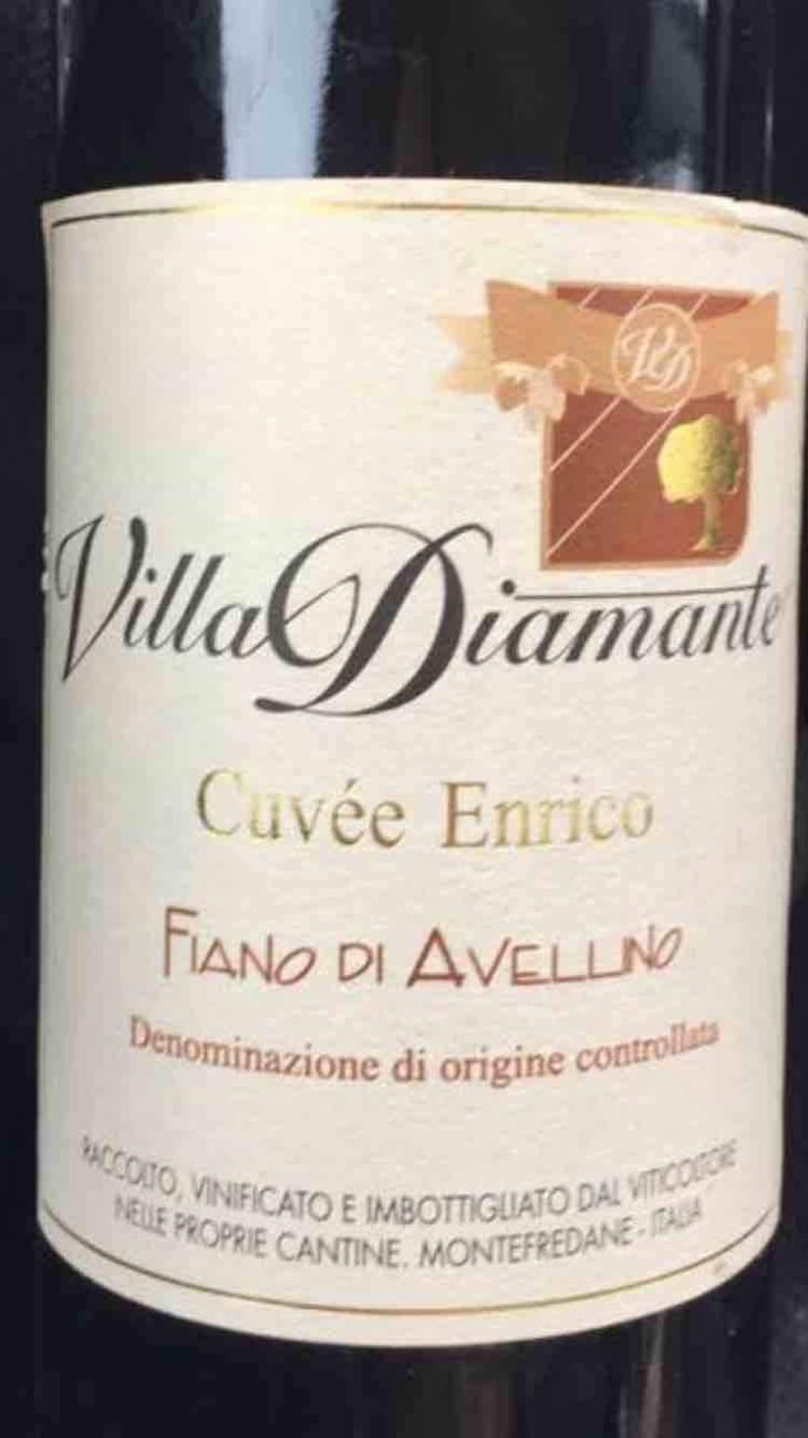 Cuvee Enrico - Villa Diamante - Antoine Gaita 
