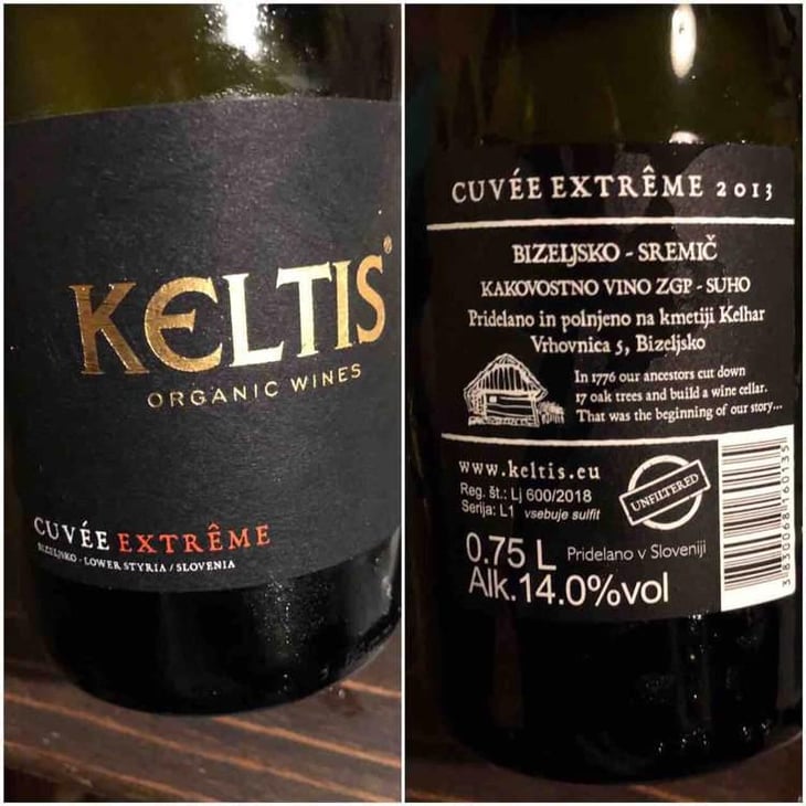 Cuvée Extrême - Keltis - Miha Kelhar 
