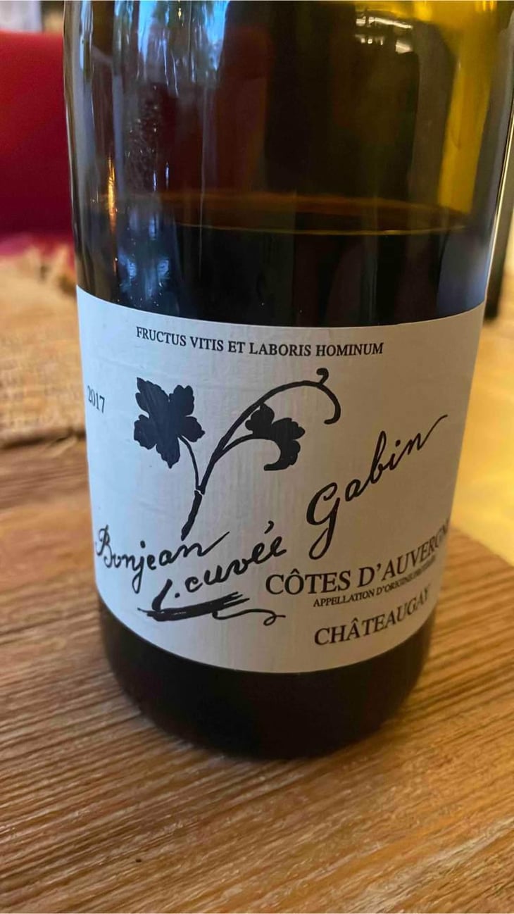 Cuvée Gabin - Domaine Stéphane Bonjean - Stéphane Bonjean -2017