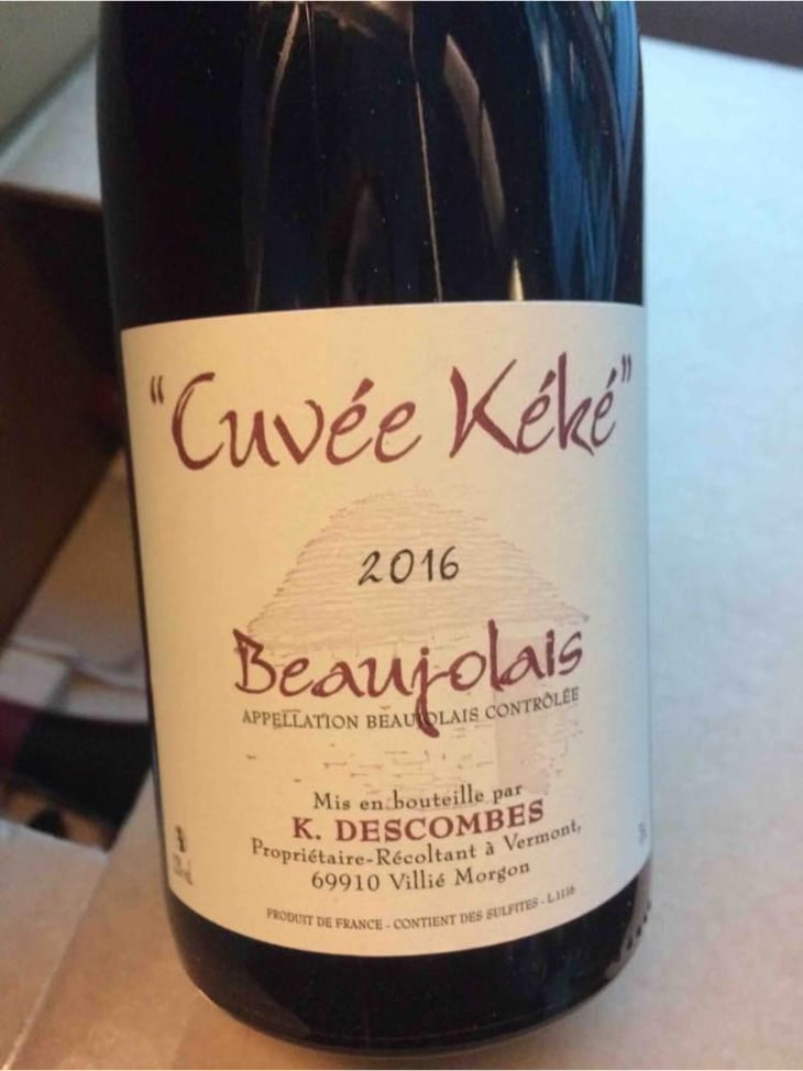Cuvée Kéké - Kewin Descombes - Kewin Descombes 