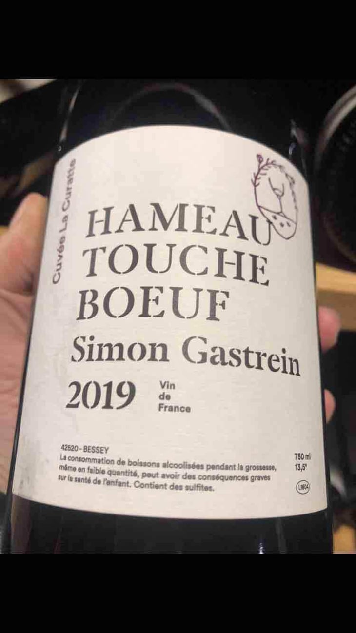 Cuvée La Curatte - Hameau Toucheboeuf - Simon Gastrein 