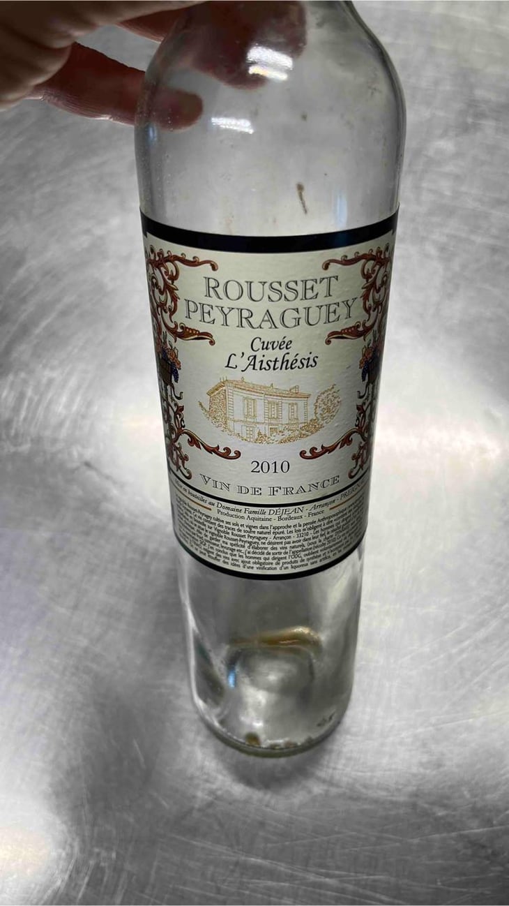 Cuvée L'Aisthésis - Rousset-Peyraguey - Alain Dejean 