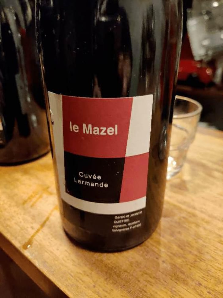 Cuvée Larmande - Le Mazel - Gérald & Jocelyne Oustric 