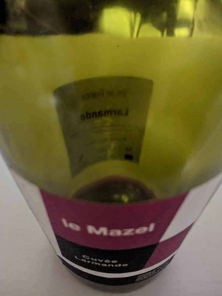 Cuvée Larmande - Le Mazel - Gérald & Jocelyne Oustric 