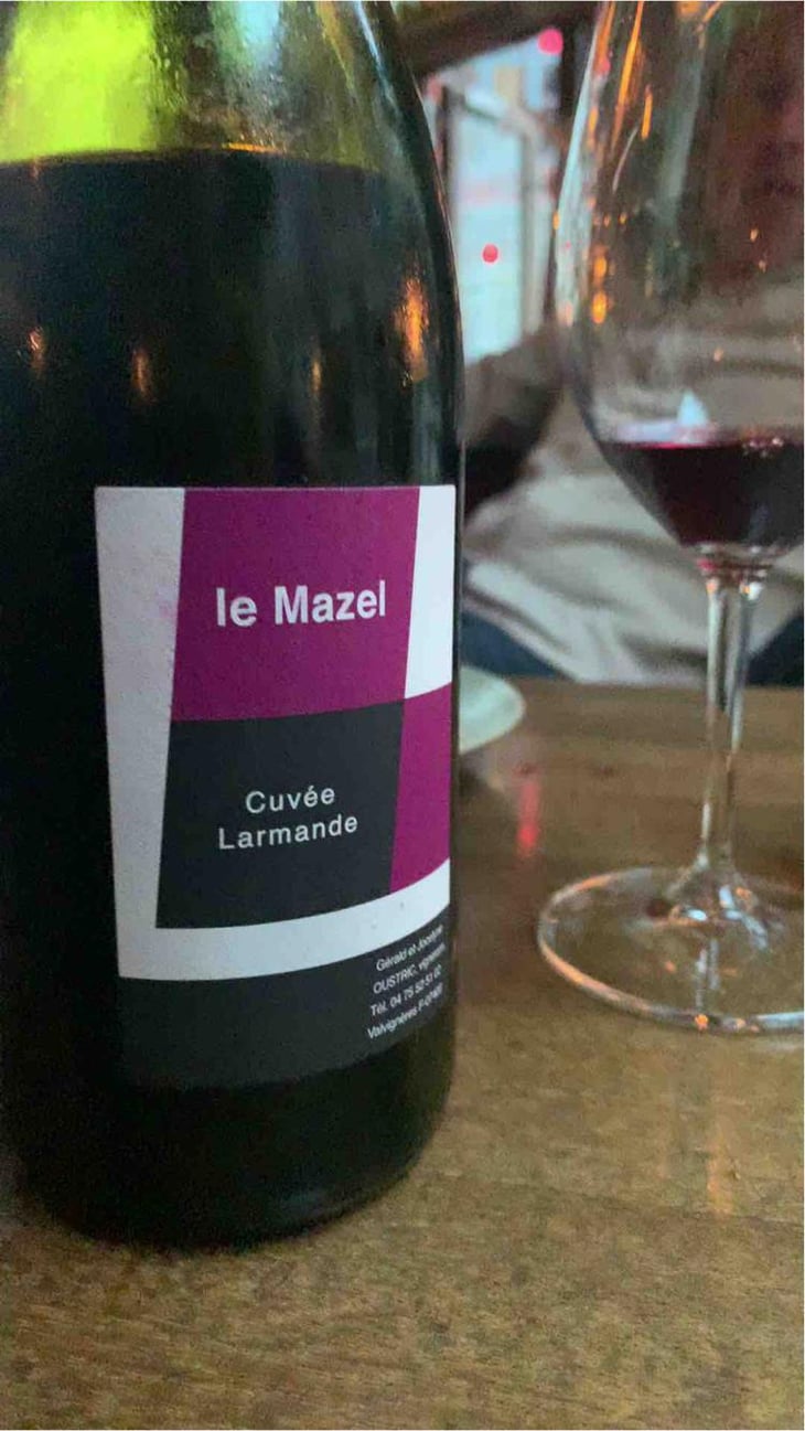 Cuvée Larmande - Le Mazel - Gérald & Jocelyne Oustric 