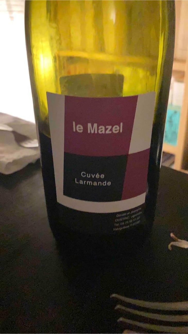 Cuvée Larmande - Le Mazel - Gérald & Jocelyne Oustric 