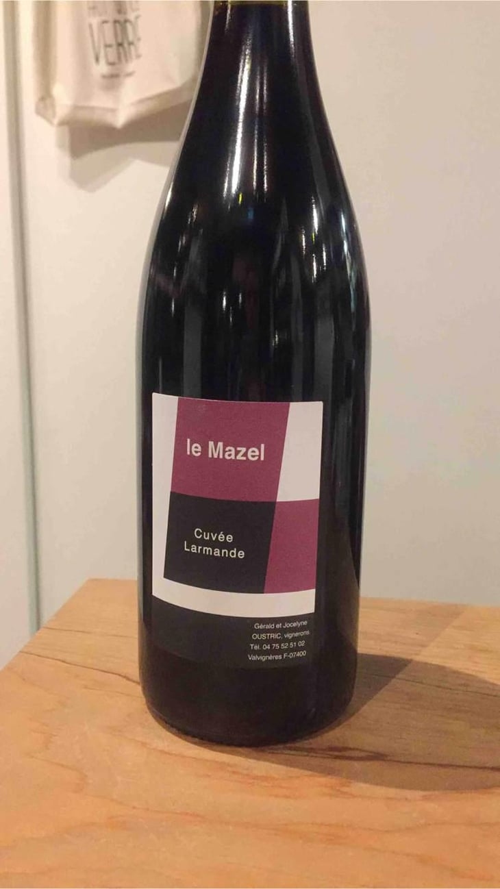 Cuvée Larmande - Le Mazel - Gérald & Jocelyne Oustric 