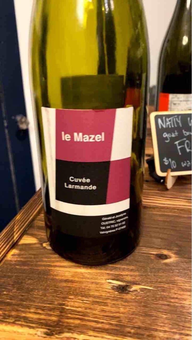 Cuvée Larmande - Le Mazel - Gérald & Jocelyne Oustric 