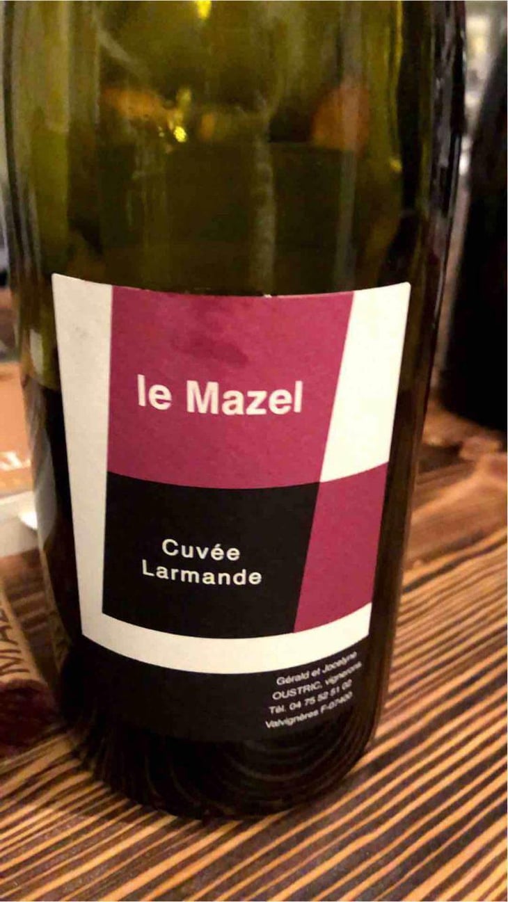 Cuvée Larmande - Le Mazel - Gérald & Jocelyne Oustric 