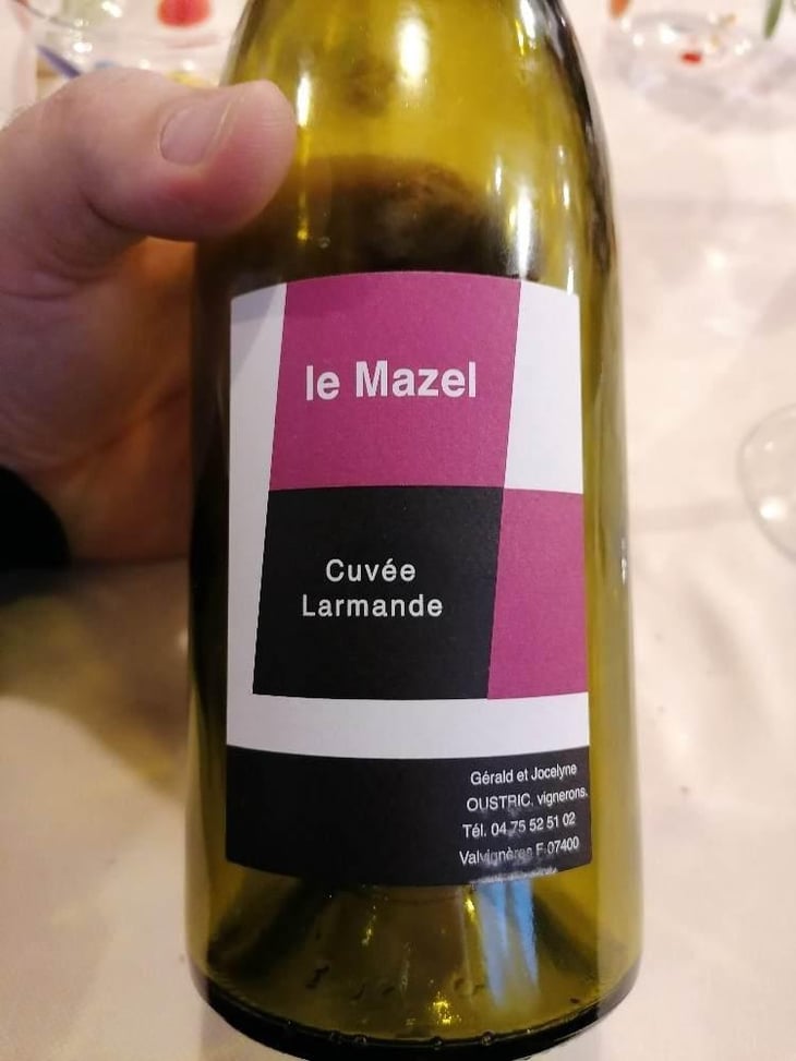 Cuvée Larmande - Le Mazel - Gérald & Jocelyne Oustric 