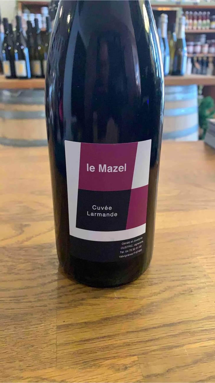 Cuvée Larmande - Le Mazel - Gérald & Jocelyne Oustric 