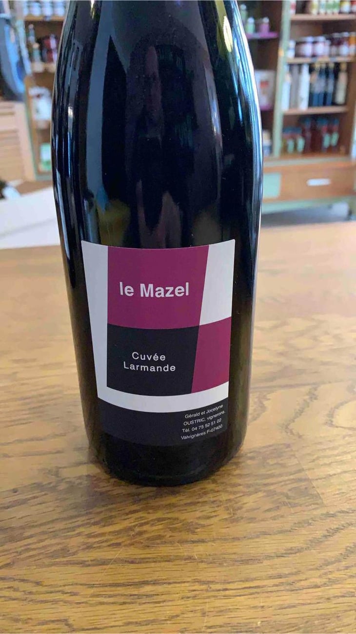 Cuvée Larmande - Le Mazel - Gérald & Jocelyne Oustric 