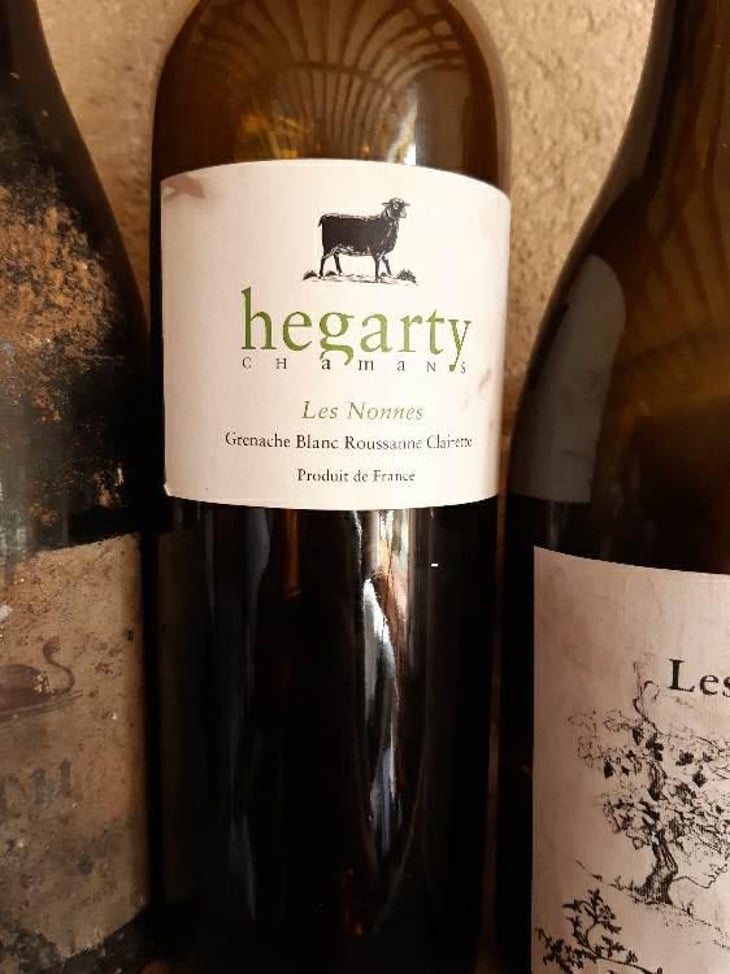 Cuvée Les Nonnes - Hegarty Chamans - Jessica Chardron Servet , John et Philippa Hegarty 