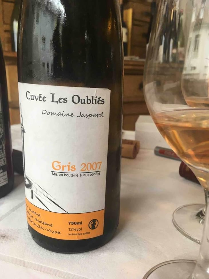 Cuvée Les Oubliés Gris - Domaine Jaspard - Damien Jaspard 