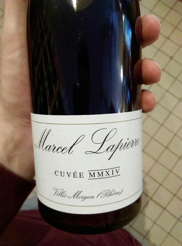 Cuvée Marcel Lapierre - Domaine Marcel Lapierre - Mathieu & Camille Lapierre 
