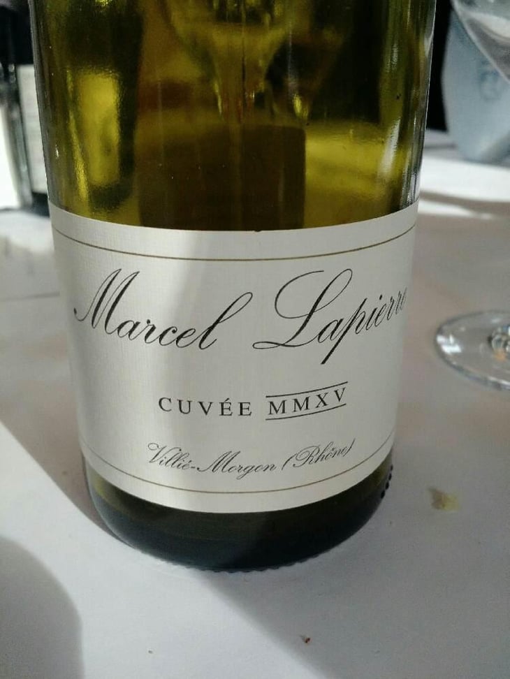 Cuvée Marcel Lapierre - Domaine Marcel Lapierre - Mathieu & Camille Lapierre 