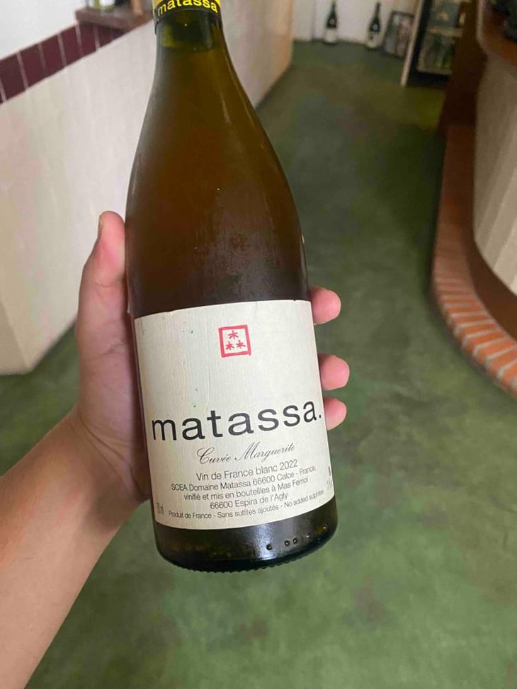 Cuvée Marguerite - Domaine Matassa - Tom Lubbe 