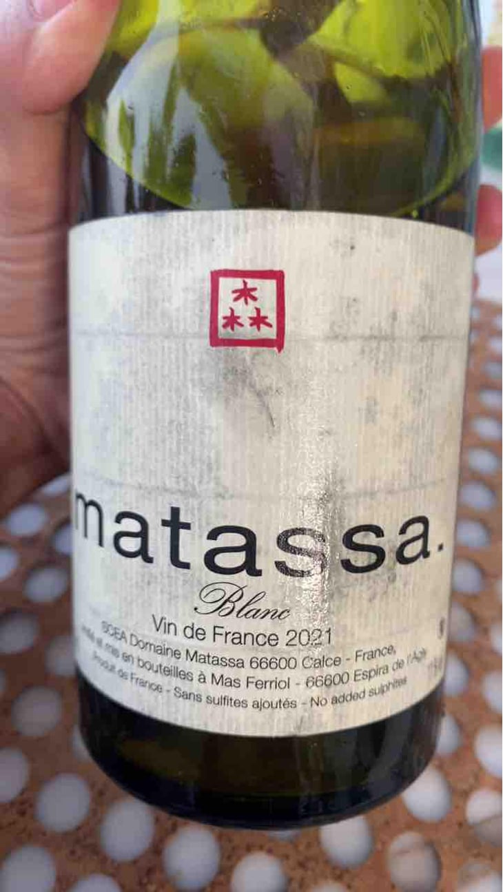 Cuvée Marguerite - Domaine Matassa - Tom Lubbe 