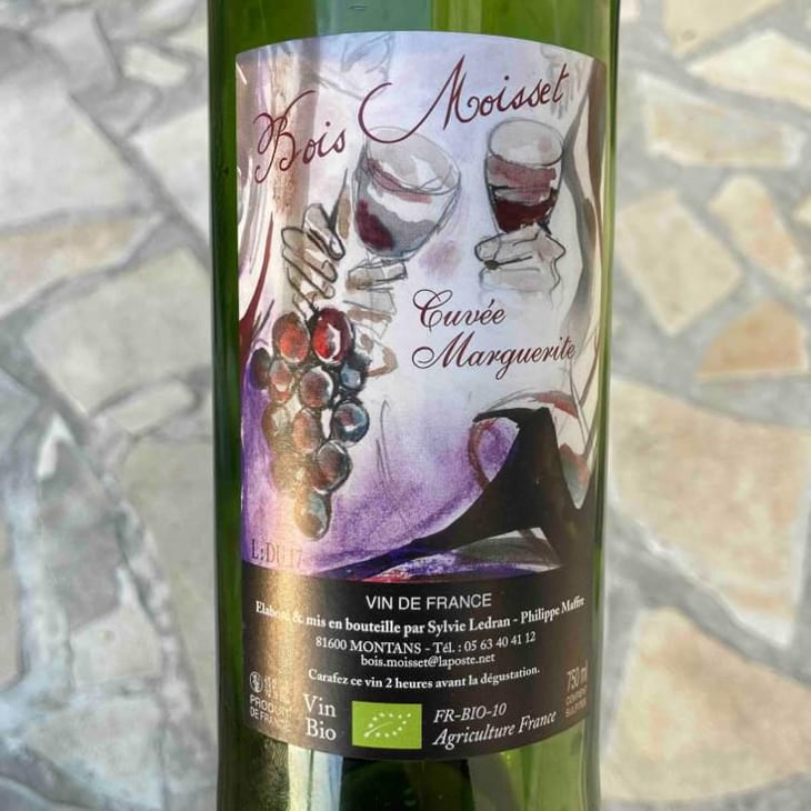 Cuvée Marguerite - Domaine Ferme Bois Moisset - Sylvie & Philippe Maffre 