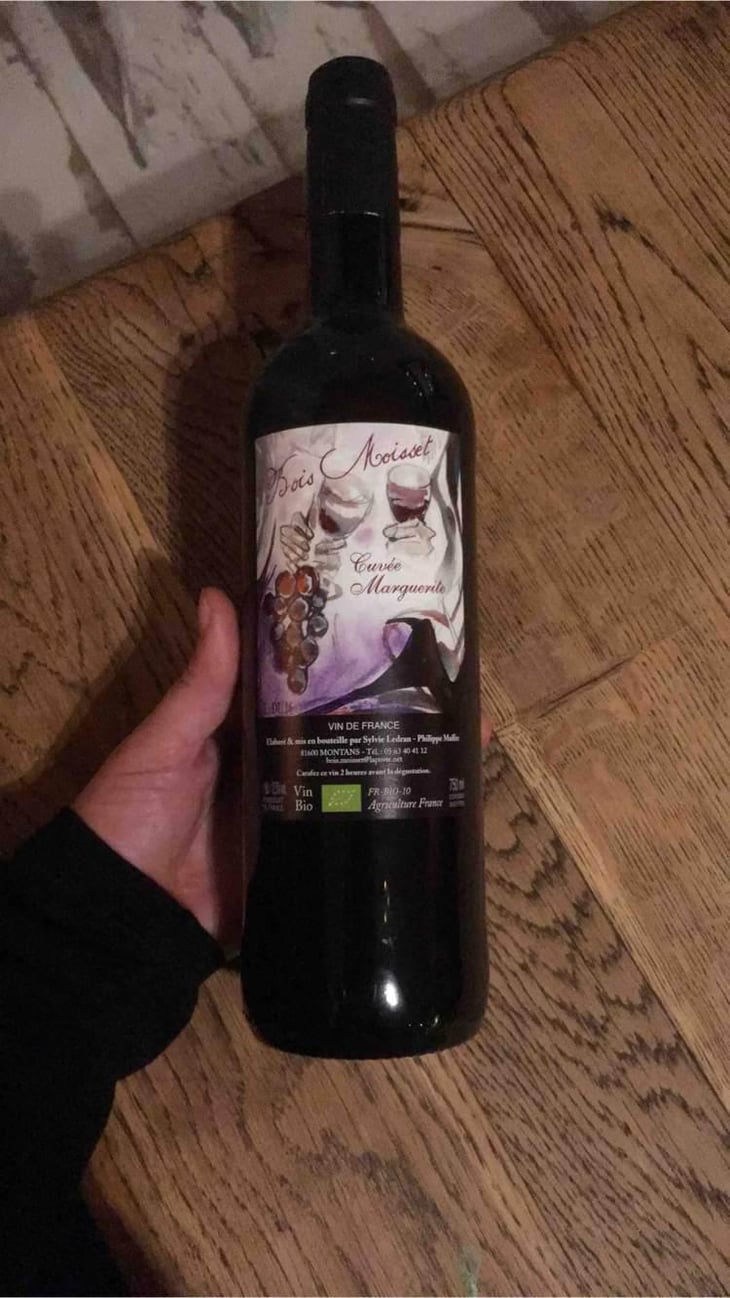 Cuvée Marguerite - Domaine Ferme Bois Moisset - Sylvie & Philippe Maffre 